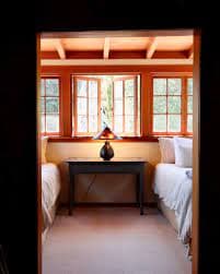A quiet shared room at the retreat house
